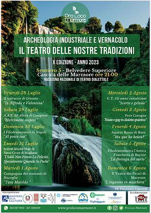 Archeologia industriale e vernacolo: il teatro delle nostre tradizioni - x^ edizione